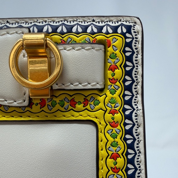 Tory Burch Lee Radziwill Wool Needlepoint Shoulder/Crossbody/Clutch - Picture 12 of 13